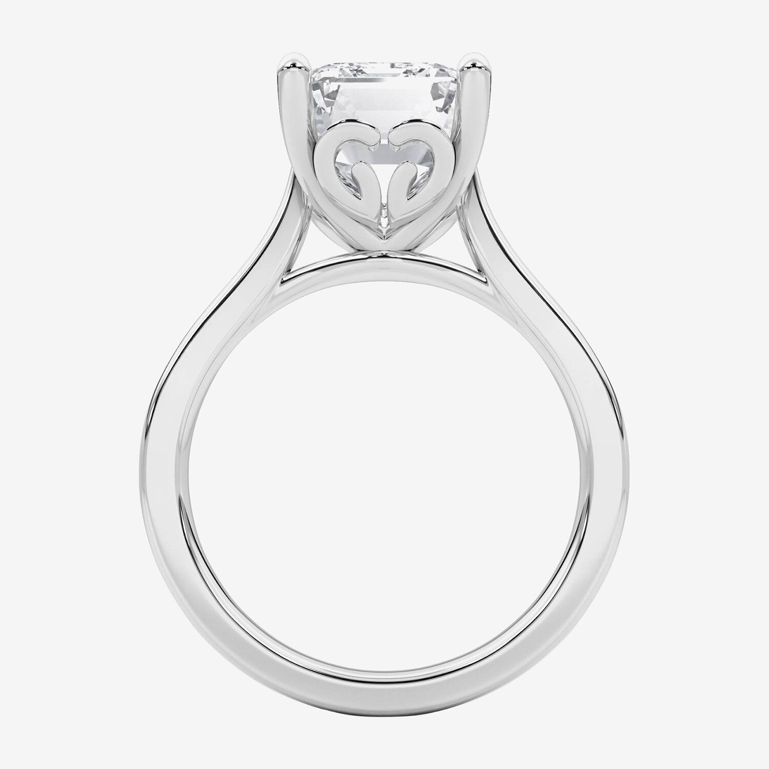 Grown Gorgeous (F / Vs2) Womens / CT. T.W. Lab White Diamond 14K Gold Solitaire Engagement Ring