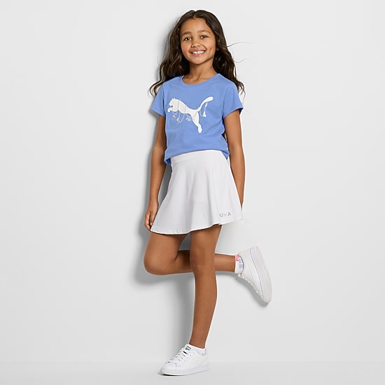 PUMA Big Kid Girls Mid Rise Skort