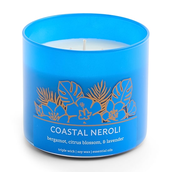 Distant Lands 14oz Coastal Neroli 3-Wick Scented Jar Candle