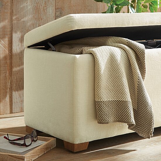 Linden Street Alcorn 36" Upholstered Storage Bench