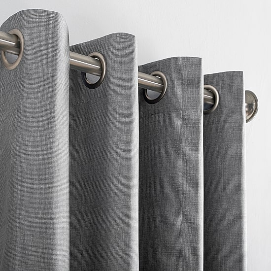 Sun Zero Duran Grommet Top Energy Saving 100% Blackout Single Curtain Panel