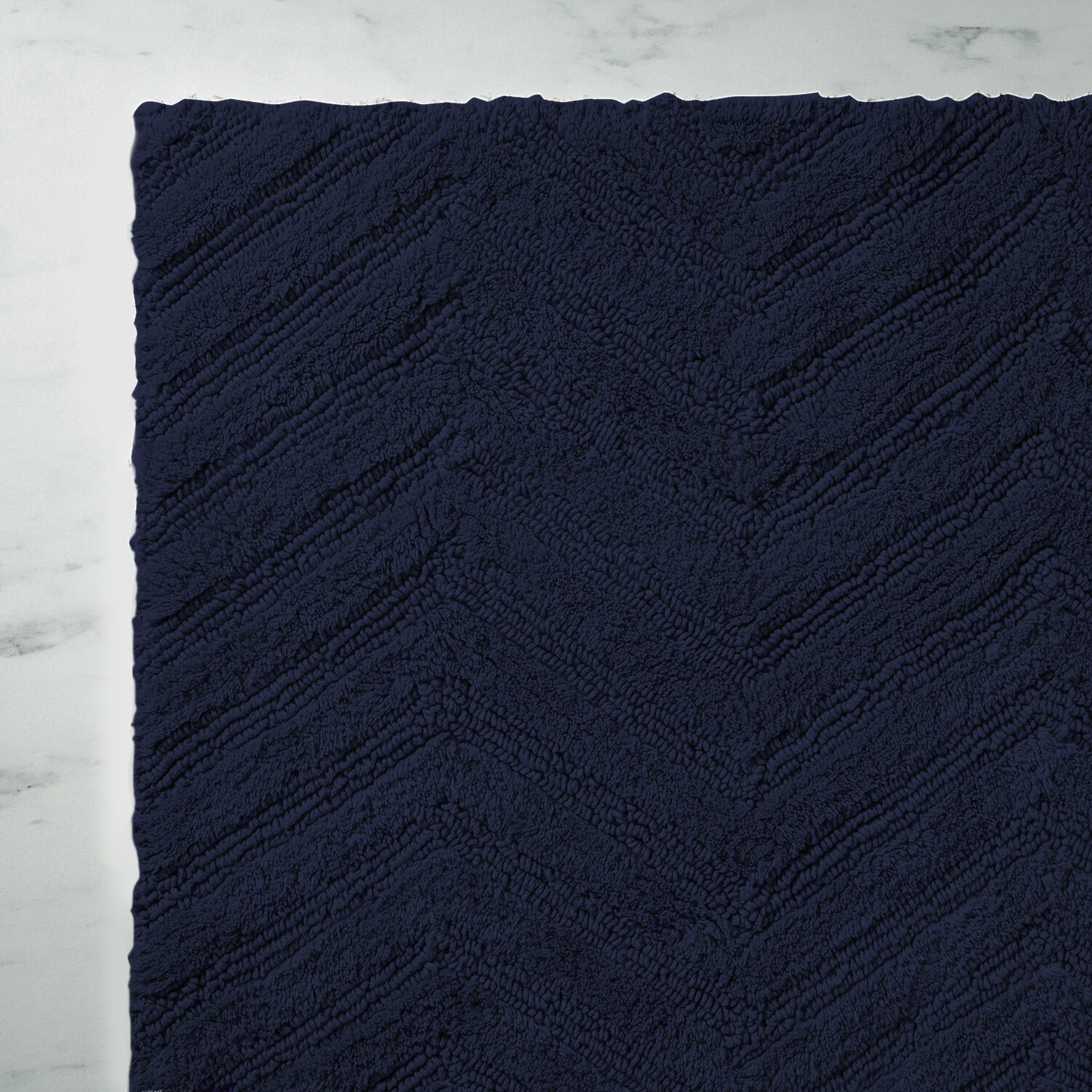 Fieldcrest Luxury Sculpted Reversible Bath Rug