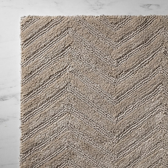 Fieldcrest Luxury Sculpted Reversible Bath Rug