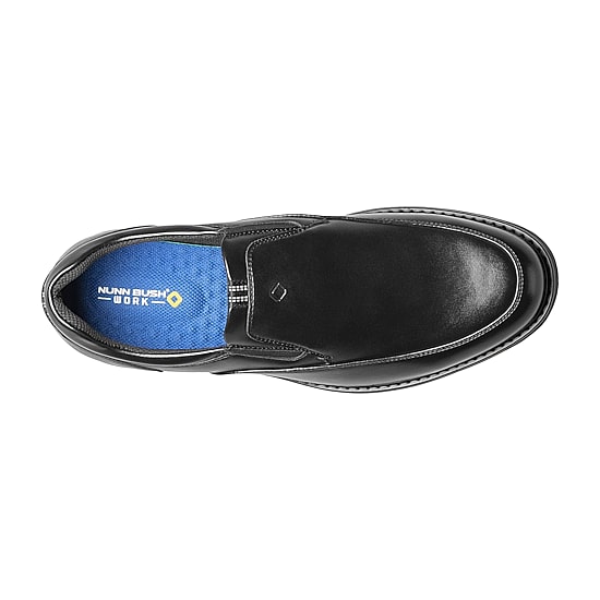 Nunn Bush Wade Work Mens Moc Closed Toe Slip-On Shoe