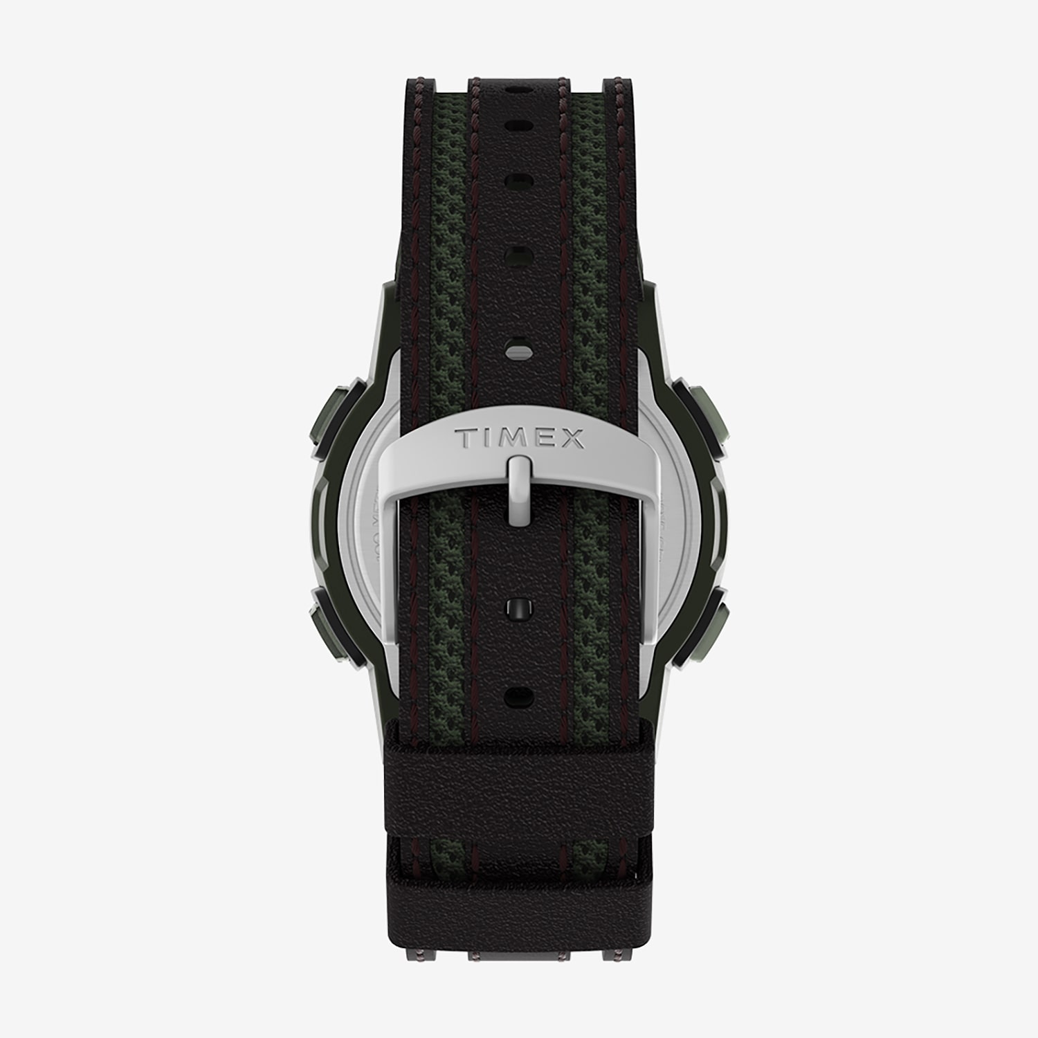 Timex Mens Brown Leather Strap Watch Tw4b24400jt