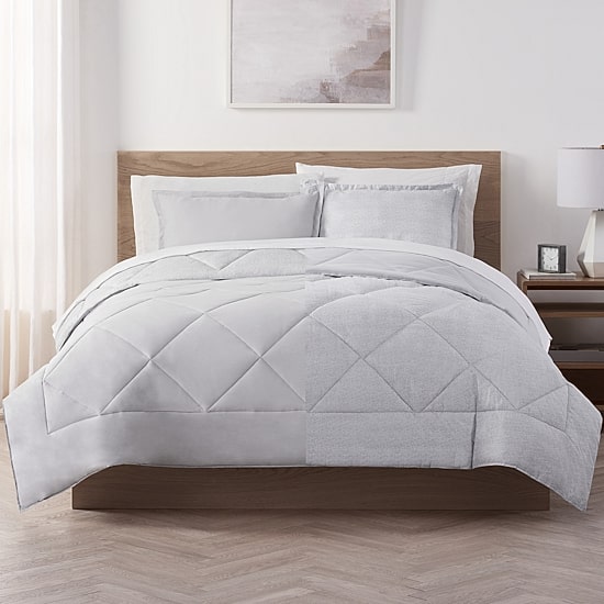 Serta® Supersoft Cooling Midweight Comforter Set