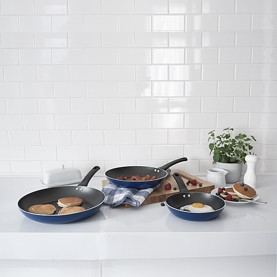 Cooks 3-pc. Aluminum Non-Stick Frying Pan