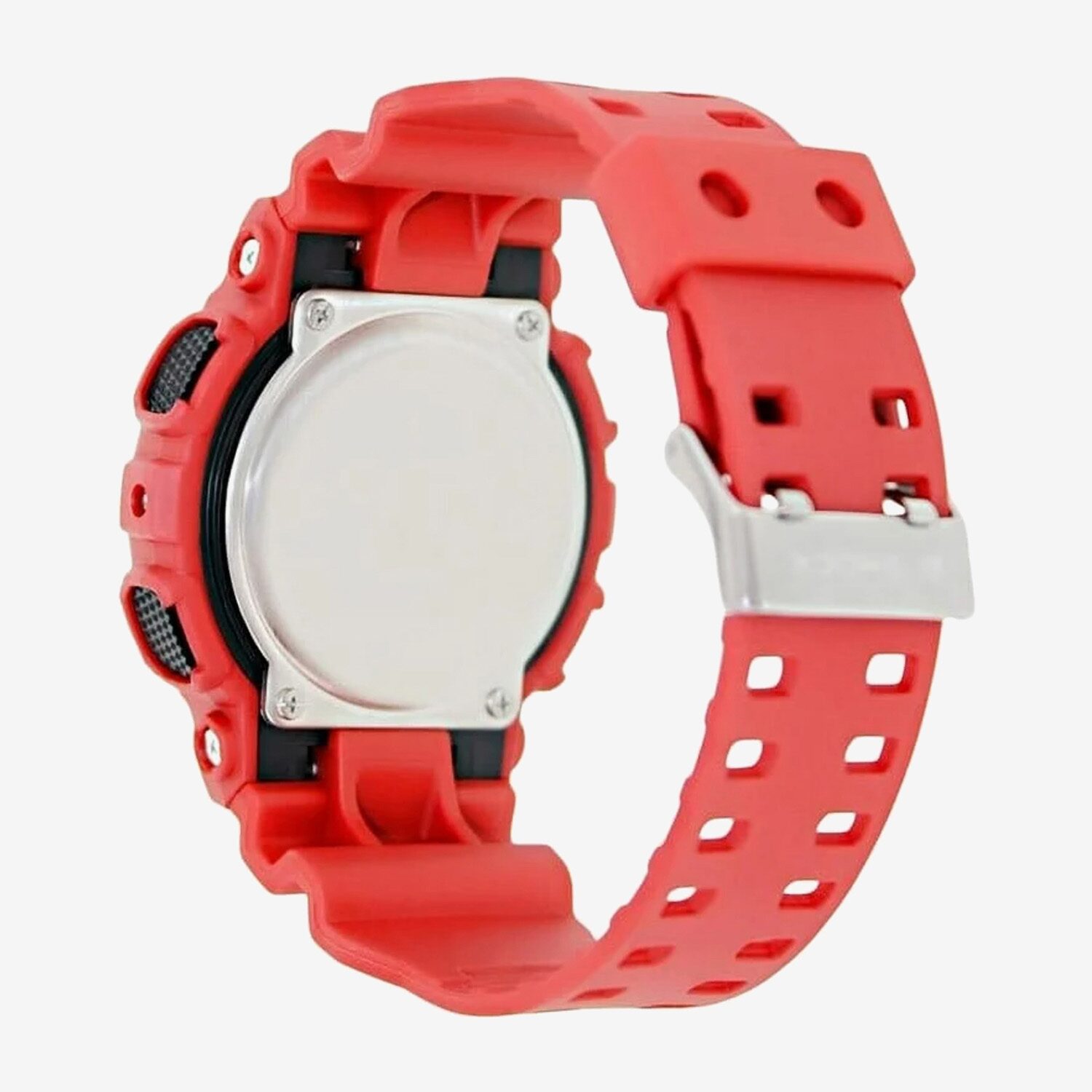 Casio G-Shock Mens Red Strap Watch Ga100b-4a