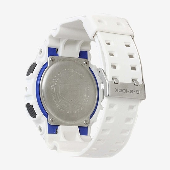 Casio G-Shock Mens White Strap Watch Ga100b-7a