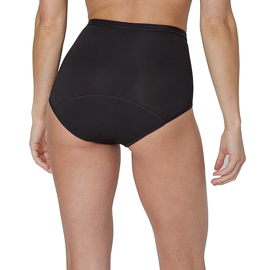 Hanes Womens Period + Leak Resistant 2 Pack Brief Panty 40mmcp