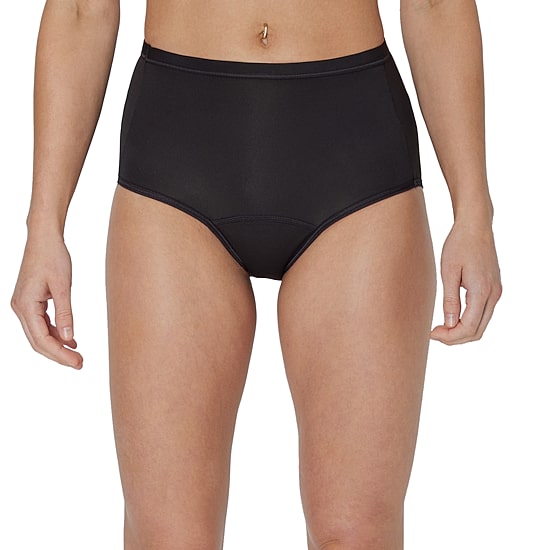 Hanes Womens Period + Leak Resistant 2 Pack Brief Panty 40mmcp