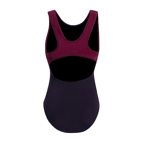 Dolfin Womens Panel Moderate Coverage One Piece Swimsuit