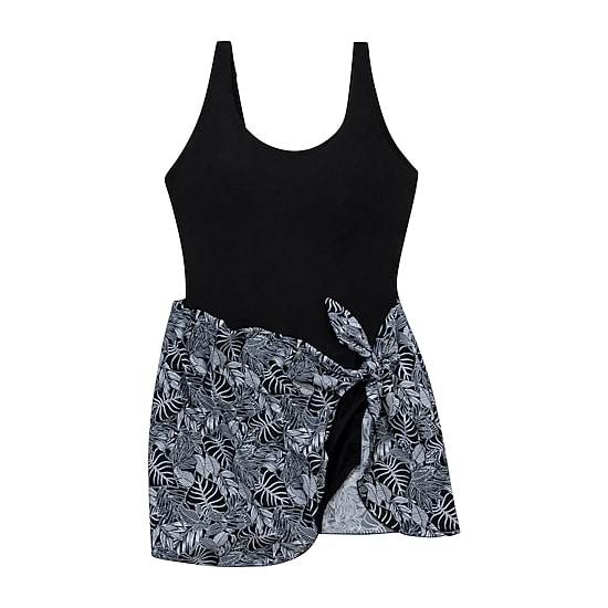 Dolfin Womens Leaf Moderate Coverage One Piece Swimsuit