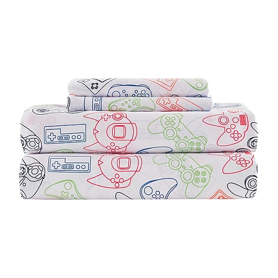 INK+IVY Kids Level Up Complete Bedding Set with Sheets