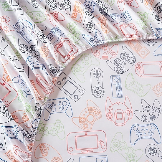 INK+IVY Kids Level Up Complete Bedding Set with Sheets
