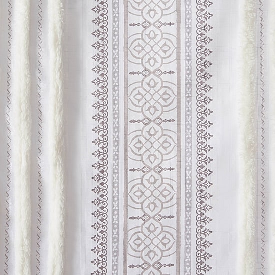 Madison Park Naomi Rod Pocket Back Tab Light-Filtering Single Curtain Panel