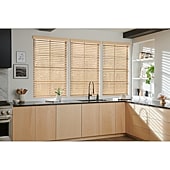 Bali Premium 2" Custom Cordless Faux Wood Blinds