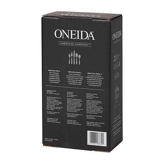 Oneida American Harmony 20-pc. Flatware Set