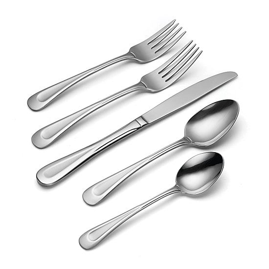 Oneida® Satin Sand Dune 45-pc. Flatware Set