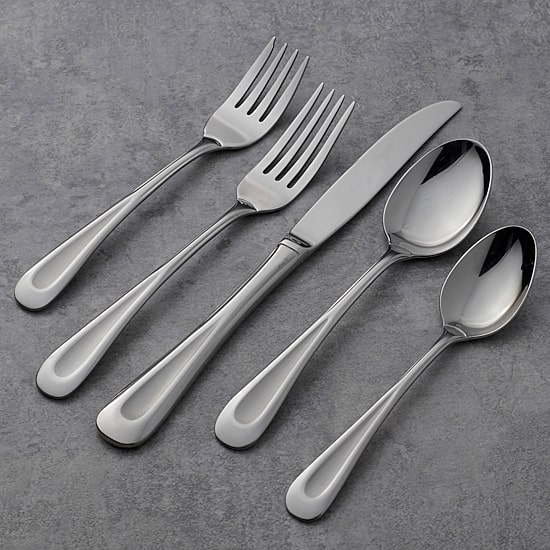 Oneida® Satin Sand Dune 45-pc. Flatware Set