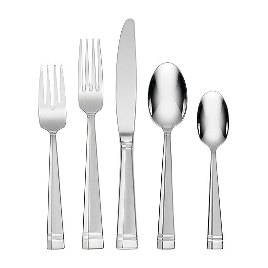 Oneida® Amsterdam 45-pc. Flatware Set