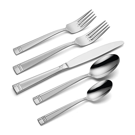 Oneida® Amsterdam 45-pc. Flatware Set