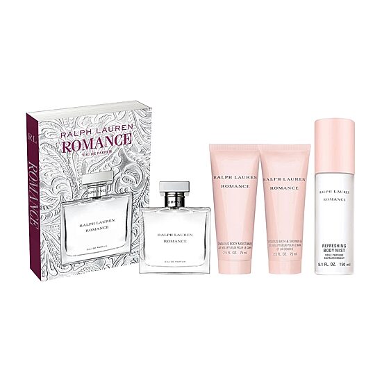 Ralph Lauren Romance Eau De Parfum 4-Pc Gift Set ($225 Value) Perfume Set