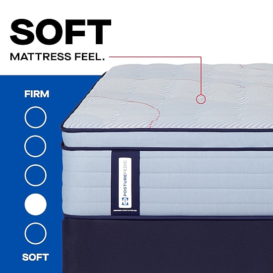 Sealy Posturepedic Briggs 14" Plush Pillow Top - Mattress Only