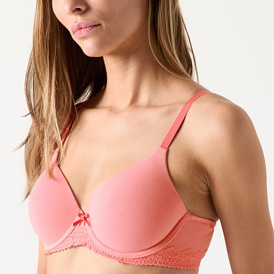 Ambrielle Cotton Full Coverage Bra