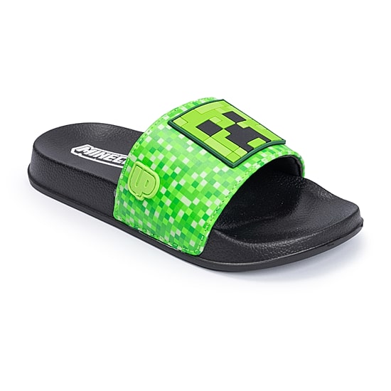 Minecraft Little & Big Kid Boys Slide Sandals