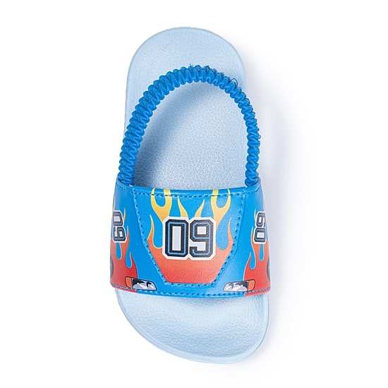 Ground Up Toddler Boys Racecar Slide Sandals