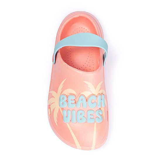 Ground Up Beach Vibes Little & Big Kid Unisex Round Closed Toe Clogs