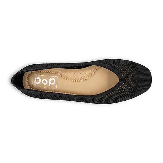 Pop Senvier Womens Almond Closed Toe Ballet Flats