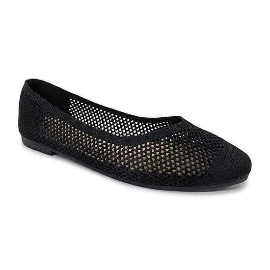 Pop Senvier Womens Almond Closed Toe Ballet Flats