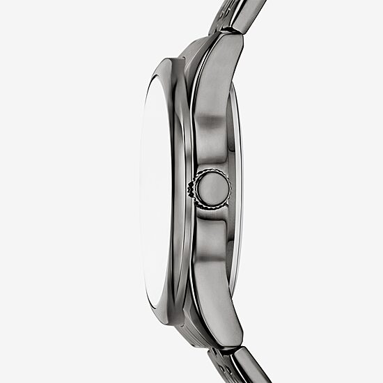 Relic By Fossil Mens Black 2-pc. Watch Boxed Set Zr97032