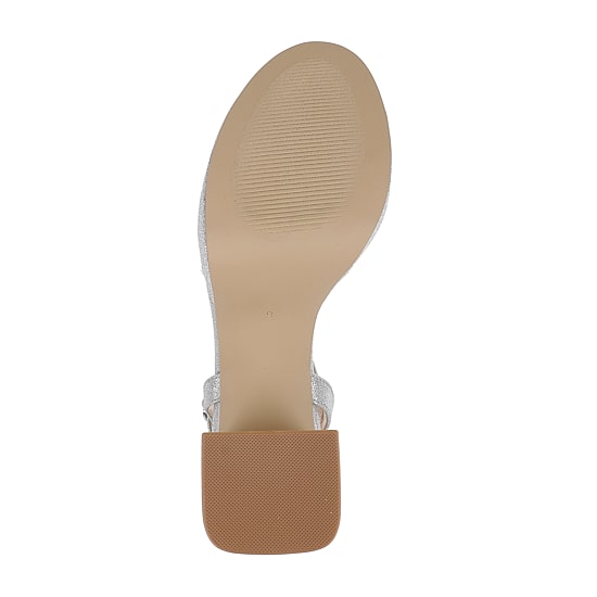 American Glamour Badgley Mischka Womens Madira Heeled Sandals