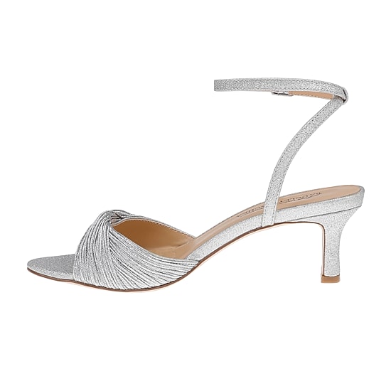American Glamour Badgley Mischka Womens Maisie Heeled Sandals