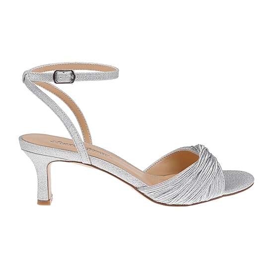 American Glamour Badgley Mischka Womens Maisie Heeled Sandals