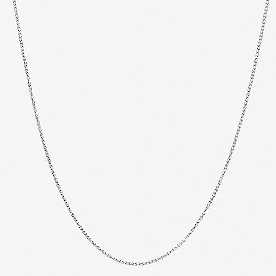 Made in Italy Womens 14K Gold 18 Inch Fashion Chain Necklace