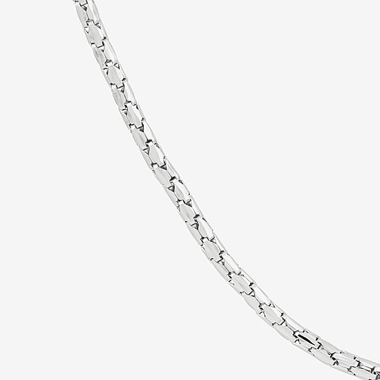 Made in Italy Womens 14K Gold 18 Inch Fashion Chain Necklace