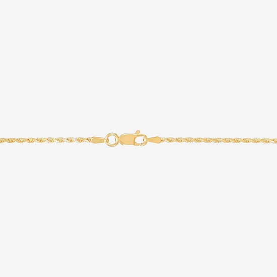 Made in Italy Womens 14K Gold Over Silver 20 Inch Chain Necklace