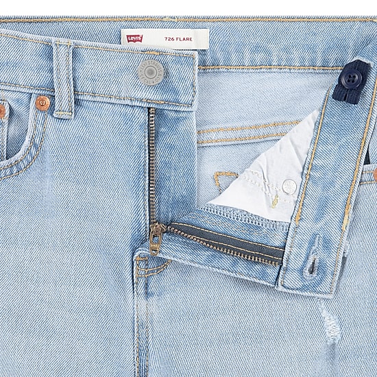 Levi's® Big Kid Girls Ripped Big Kids 726™ Regular Fit Jean