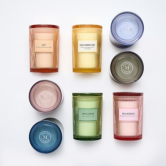 Martha Stewart 19oz Wild Berries 2-Wick Scented Jar Candle