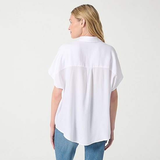 Gloria Vanderbilt Women's Short Sleeve Dallas Shirt