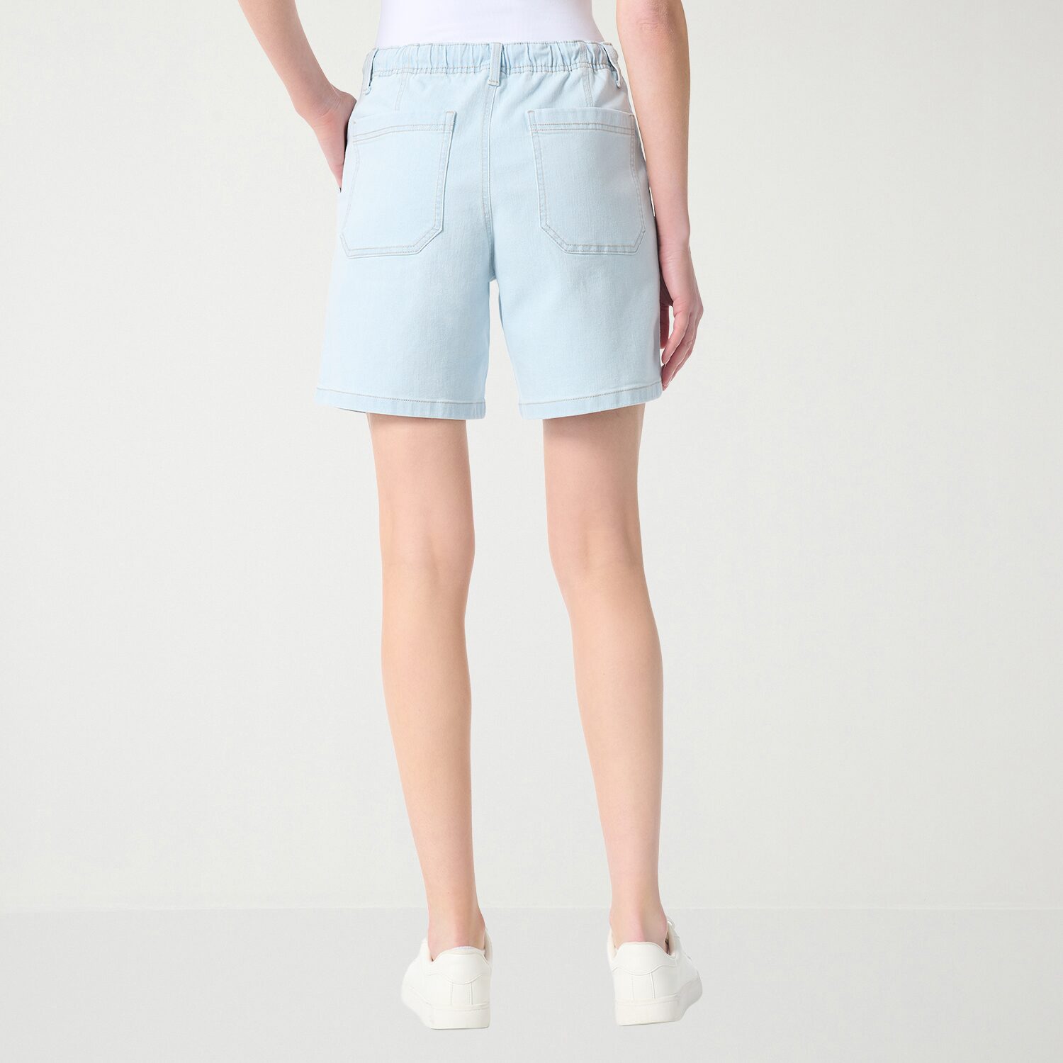 Gloria Vanderbilt Womens 7" Denim Short