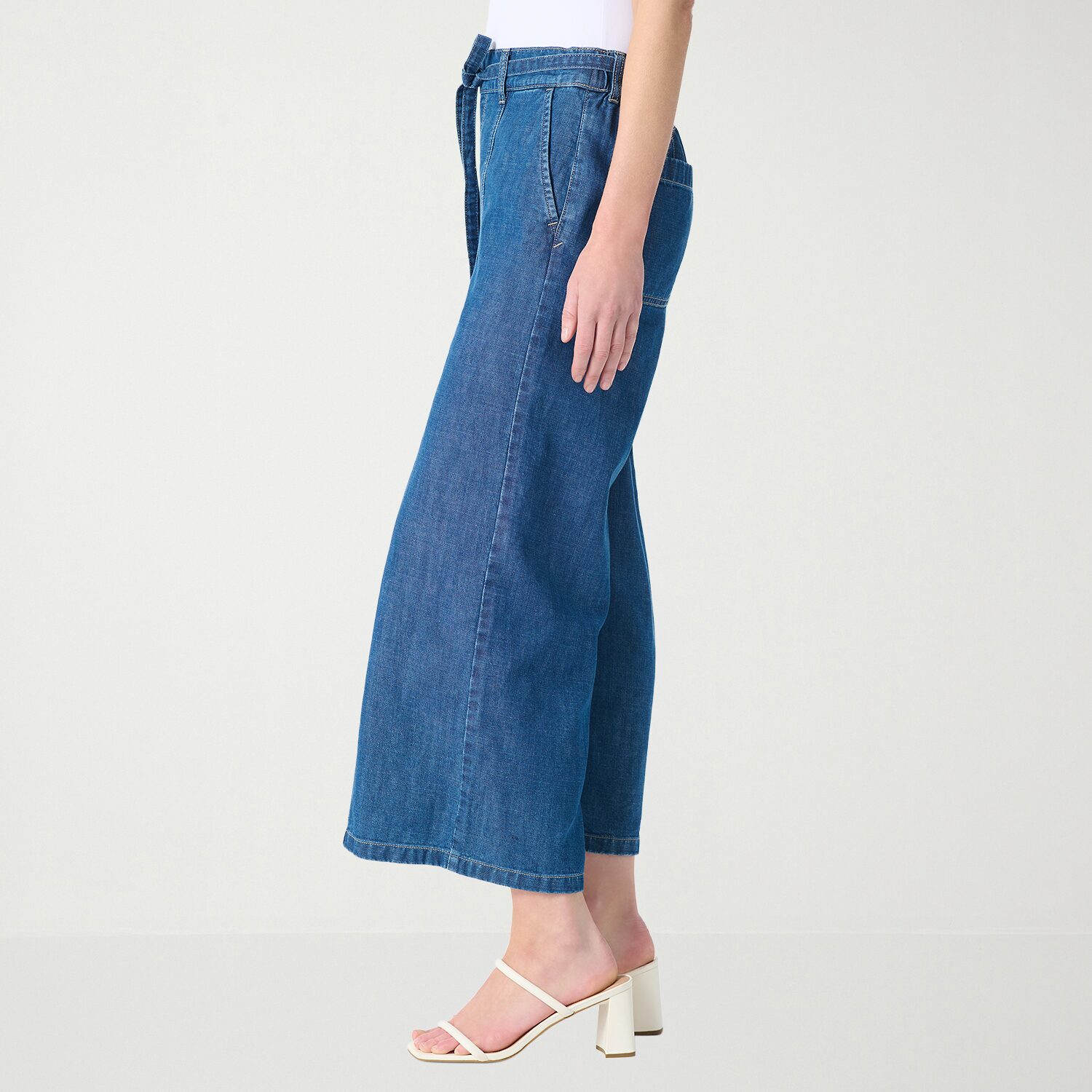 Gloria Vanderbilt Womens High Rise Cropped Jean