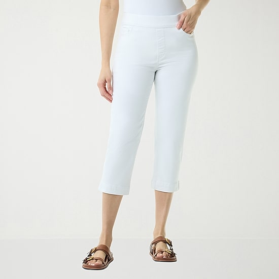Gloria Vanderbilt Amanda Womens Capri Jean