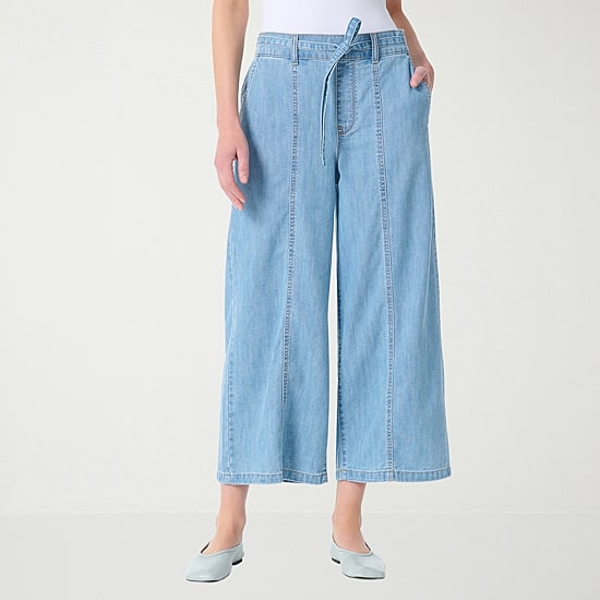 Gloria Vanderbilt Womens High Rise Cropped Jean