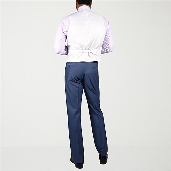 Steve Harvey Mens Stretch Fabric Classic Fit Pleated Front Suit Pant