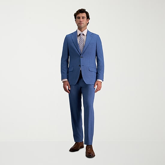 Haggar JMH Tailored Premium Stretch Mens Stretch Fabric Modern Fit Suit Jacket